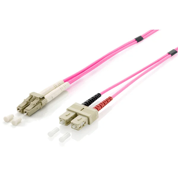 Cabo Fibra Ótca Equip lc/sc Fiber Optic Patch Cable om4 2m