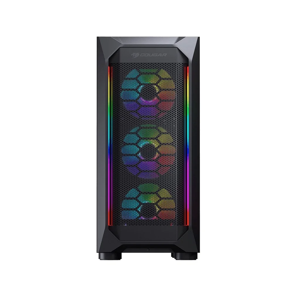 Caixa cougar mx410 mesh-g rgb