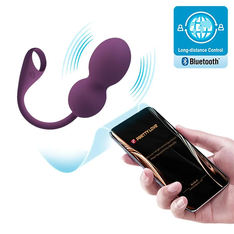 Bolas de kegel elvira com vibração e app