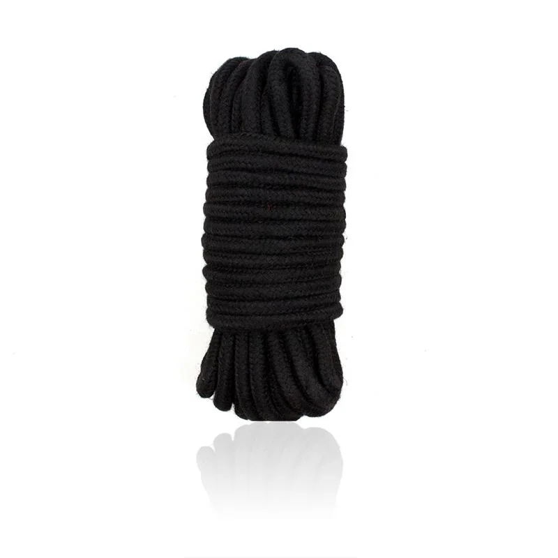 Corda de algodão para bondage 10 metros preto