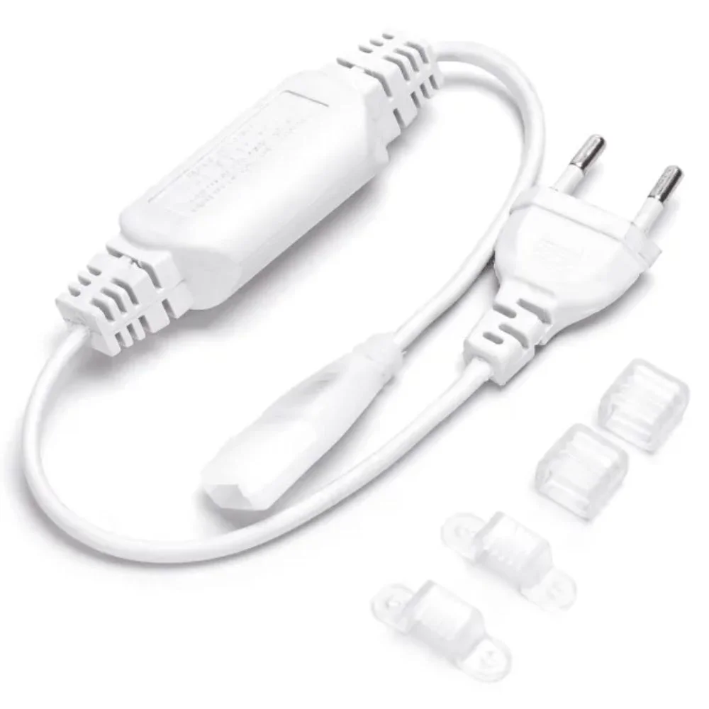 Cabo alimentação p/ fita leds 220v ip65