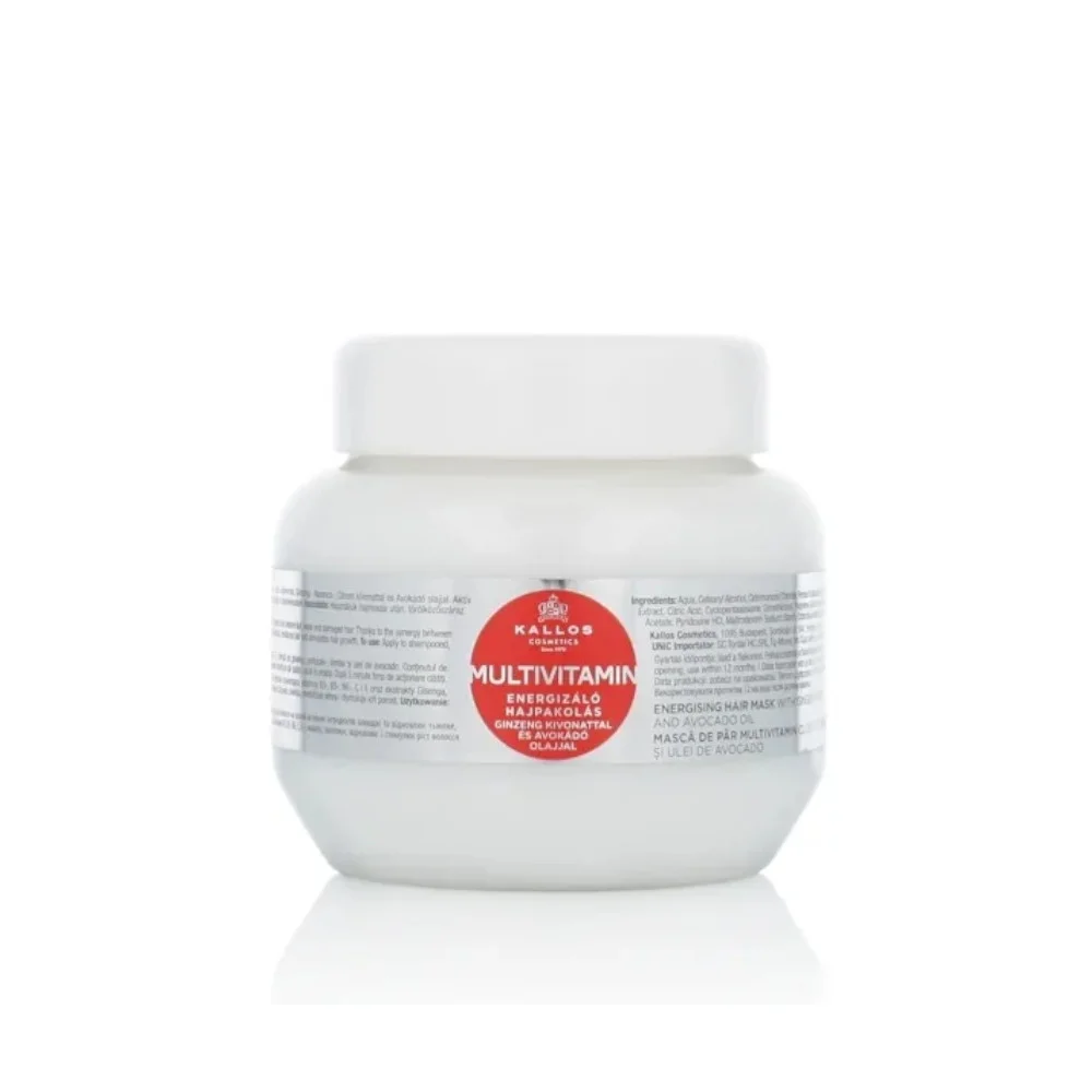 Kallos Multivitamin Máscara Energizante Para Cabelo 275ml