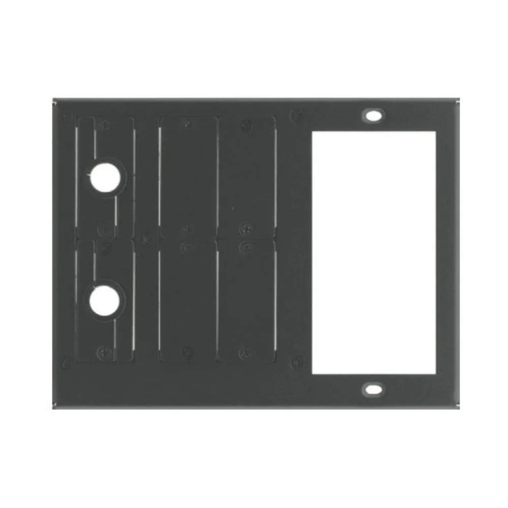 Placa De Insercion Kramer Tbus-1a Con Espacio Para 2 Aliment