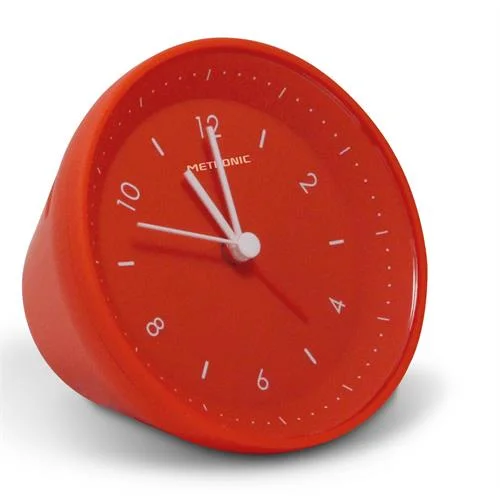Despertador Metronic Analógico Gravity Vermelho 477304