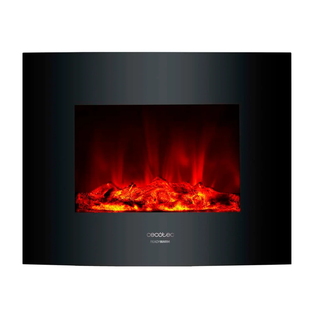 Lareira Eléctrica Cecotec RW 2600 Curved Flames 2000W