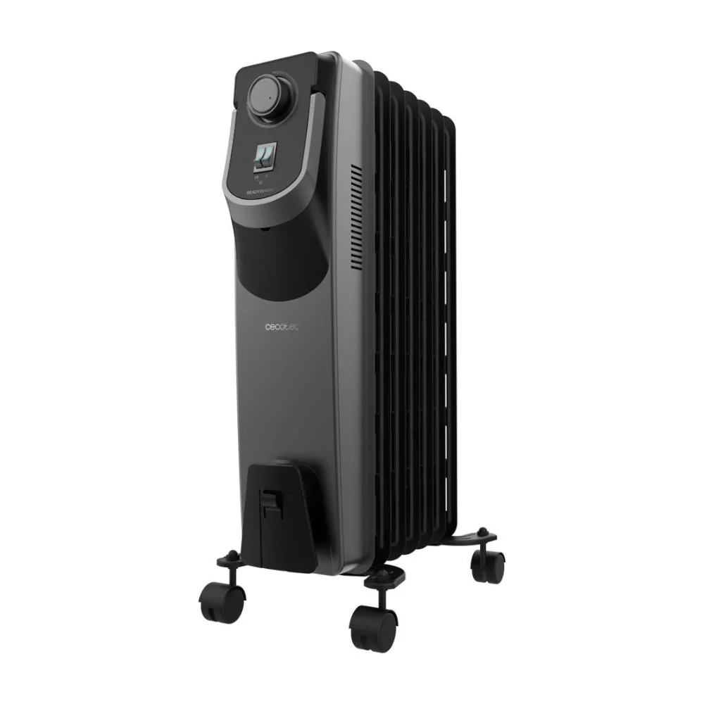 Aquecedor Radiador Cecotec 360º 9 Módulos Preto 2000W