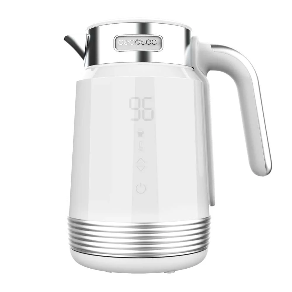 Fervedor Cecotec ThermoSense 1.7L 220W c/ Base Branco