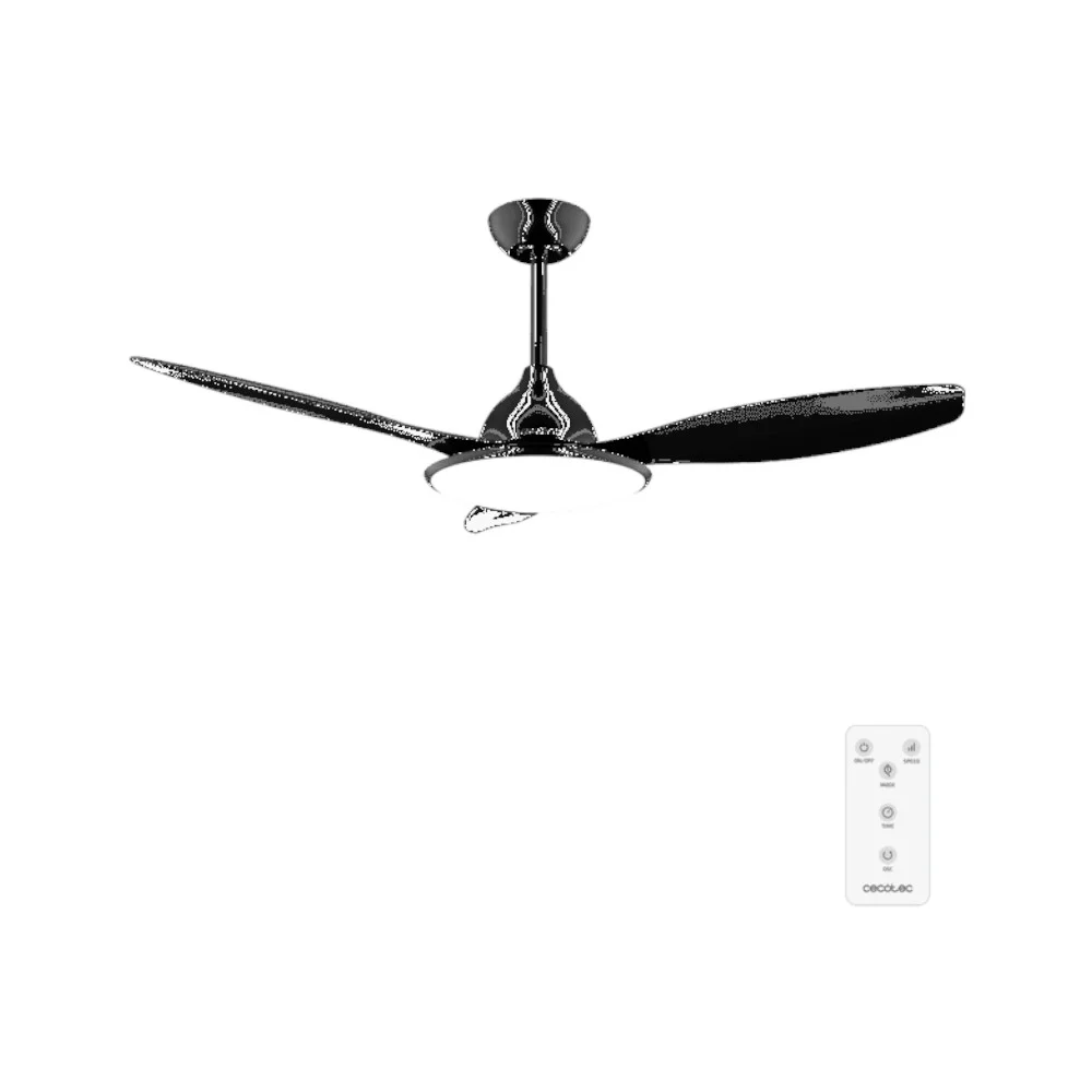 Ventoinha Teto Cecotec Energysilence 4800 Light Black 36W