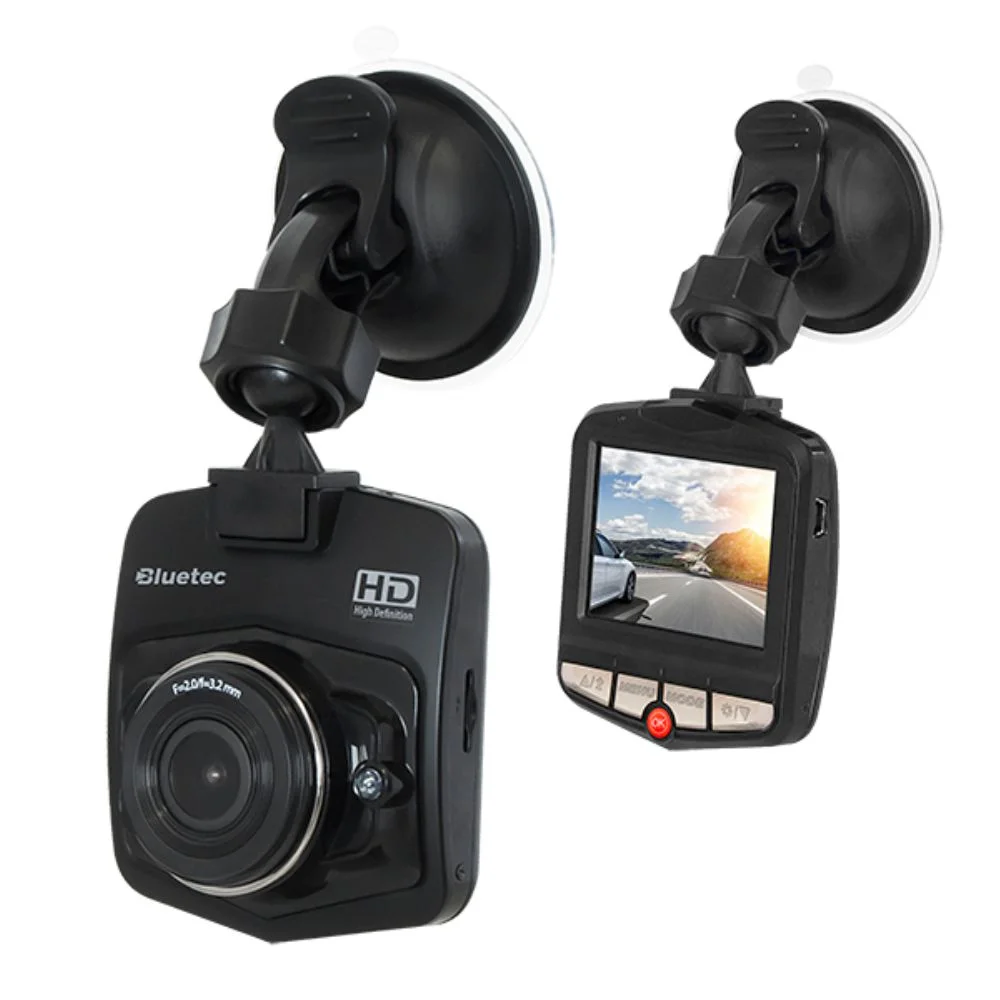 Câmara segurança hd p/ auto 2.4" lcd 140º