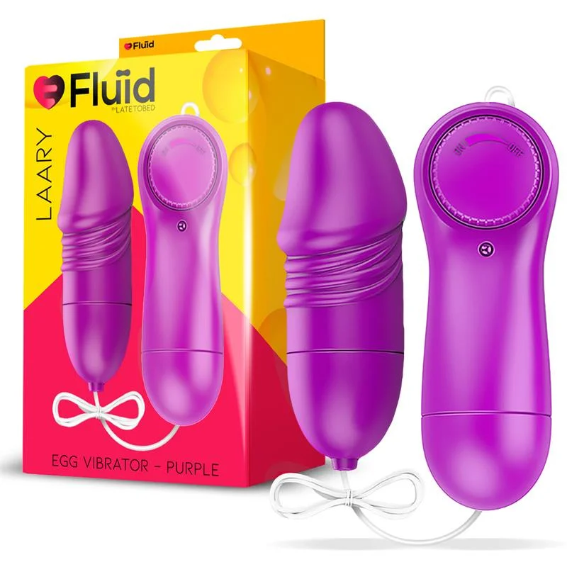 Laary Ovo Vibratório Comando Roxo
