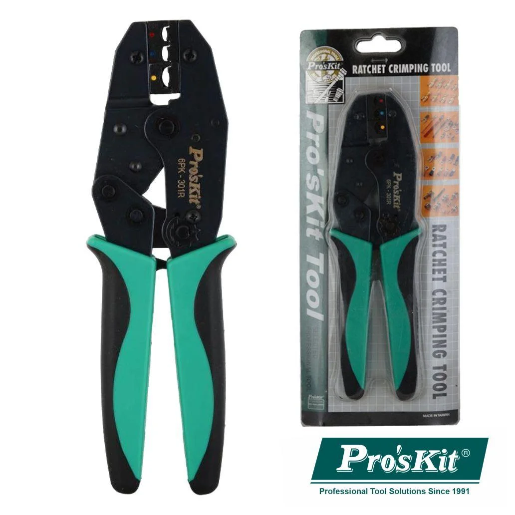 Alicate de cravar terminais isolados 0.5-6.0mm² proskit