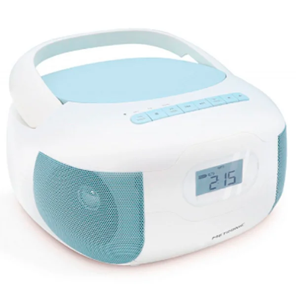 Leitor Cd-Mp3 Metronic Bluetooth Azul Celeste
