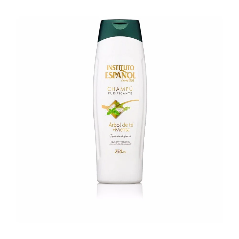 Shampoo Purificante Tea Tree + Hortelã do Instituto Espanhol