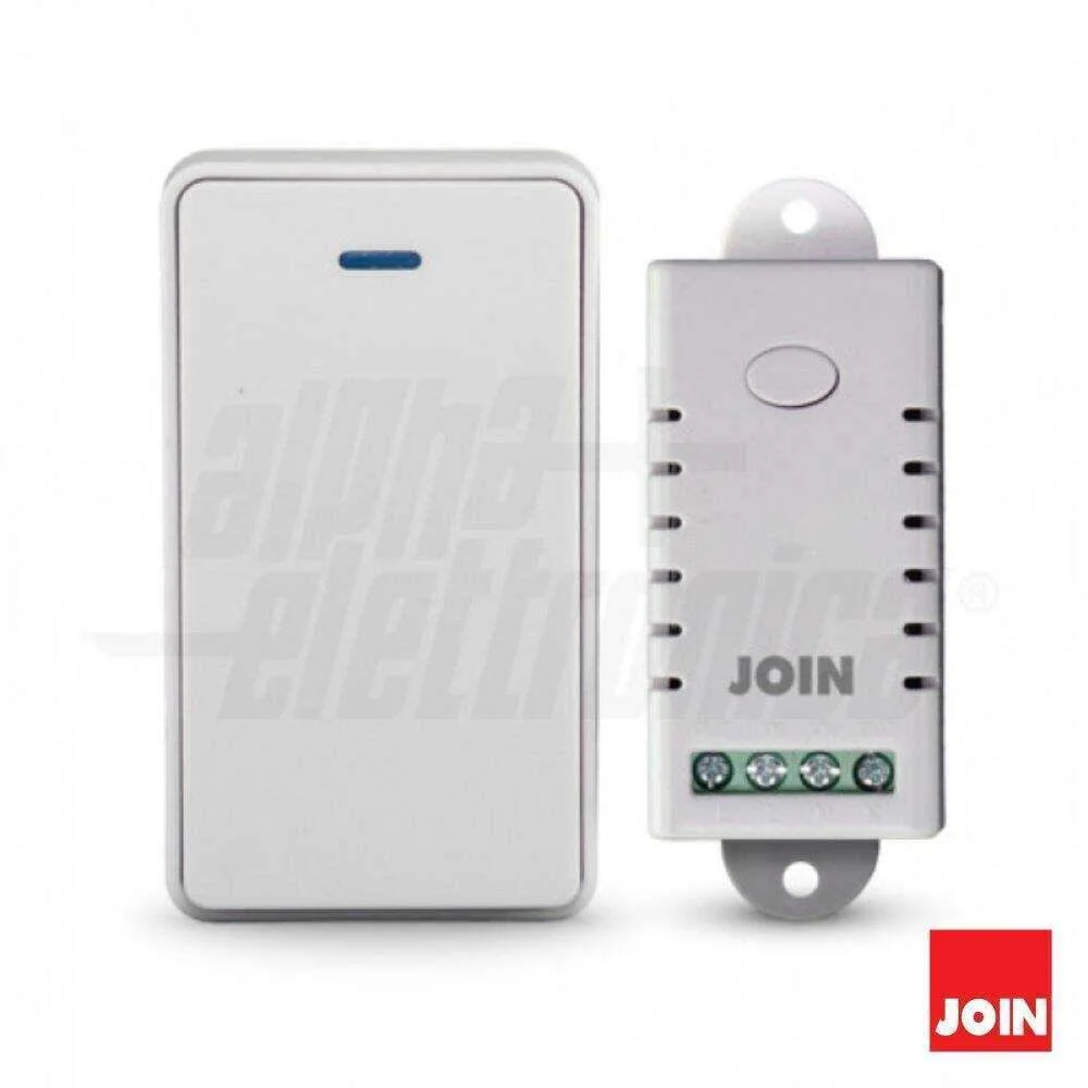 Conjunto interruptor s/ fios c/ comando 2000w join