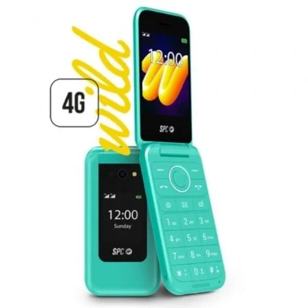 telemóvel Spc wild para idosos 4g verde