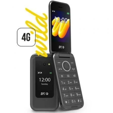 telemóvel Spc wild para seniores 4g preto