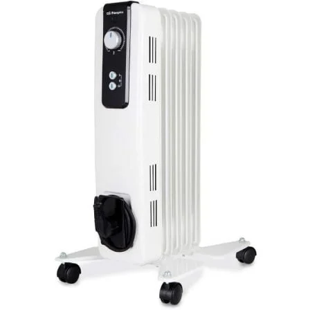 Radiador a óleo orbegozo rh 1000 2 potências 500-1000w