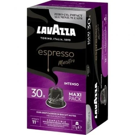 Cápsulas café lavazza espresso maestro intenso nespresso