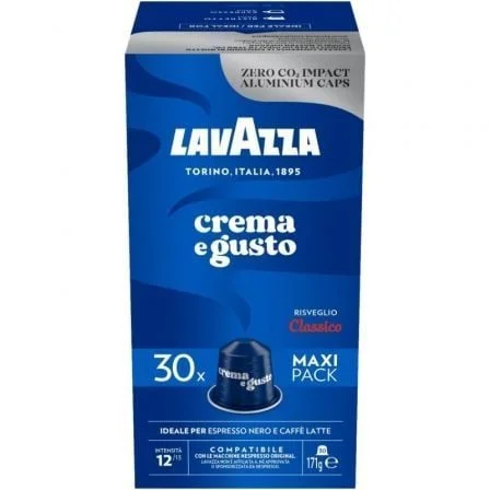 Cápsulas café lavazza crema e gusto clsico para nespresso
