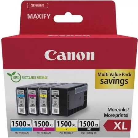 Tinteiro original canon pgi-1500xl multipack de alta capacid