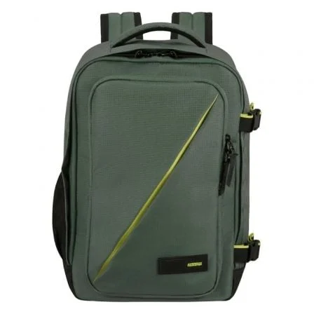 Mochila american tourister take2cabin 24.2l verde