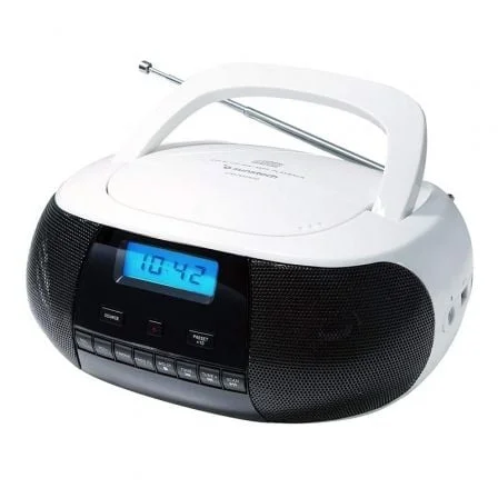 Rádio cd sunstech crusm400wt branco