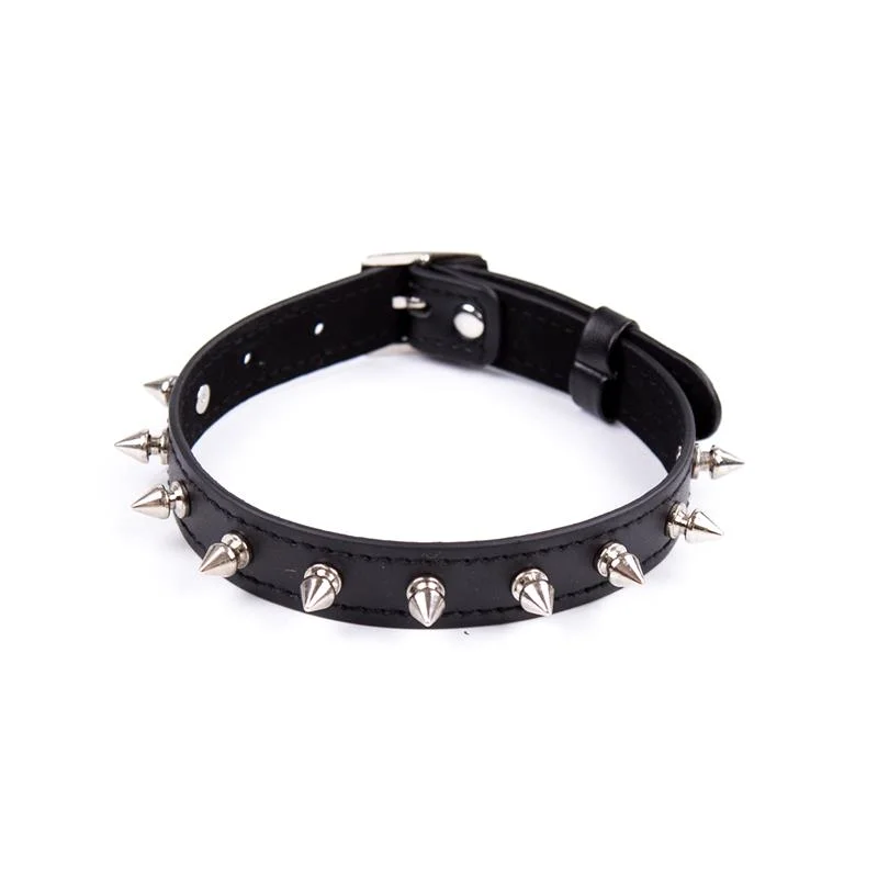 Colar com pontas ajustável 43 cm preto