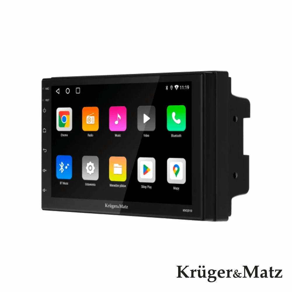 Auto-rádio 2din 7" 45wx4 c/ bt/fm/aux/sd/usb carplay/android