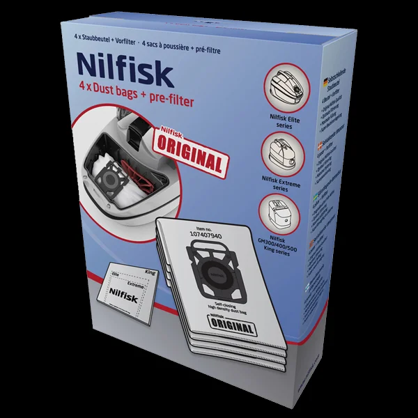 Embalagem Sacos P/asp Extreme/elite Nilfisk