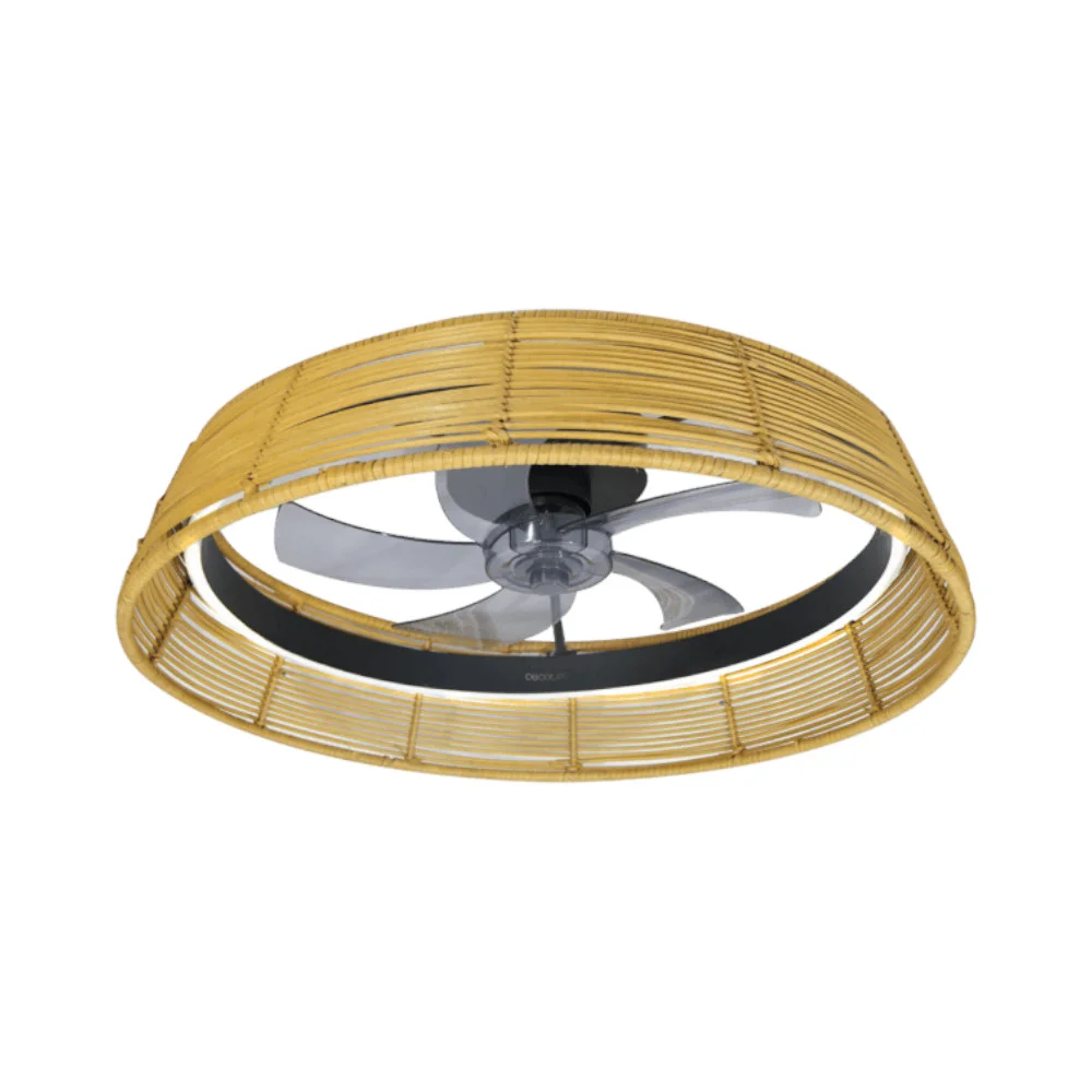 Ventoinha Teto C/ Luz Energysilence LampAero 600 Natural De