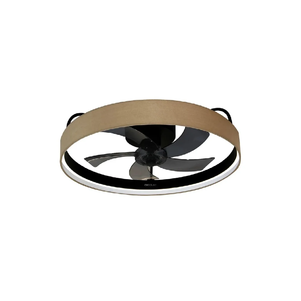 Ventoinha Teto C/ luz Energysilence LampAero 650 Beige Desig