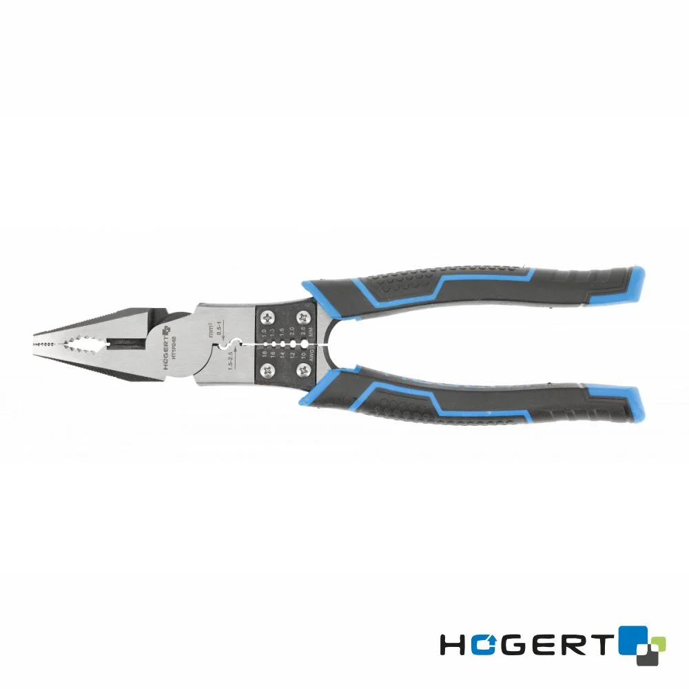 Alicate universal multifunções 215mm hogert