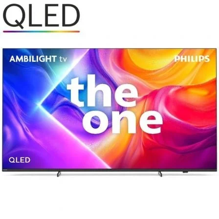 SmartTV Philips 75" QLED Ultra HD 4K Ambilight 75PUS901012