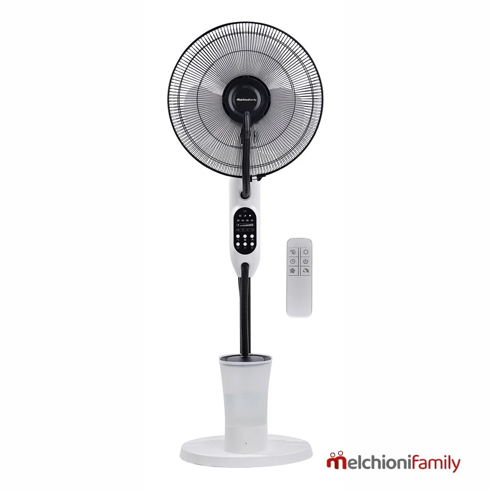 Ventoinha de Pé C/ Nebulizador 80W Ø40cm MFAMILY
