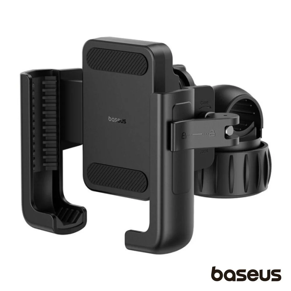 Suporte universal preto telemóvel p/ bicicleta/mota baseus