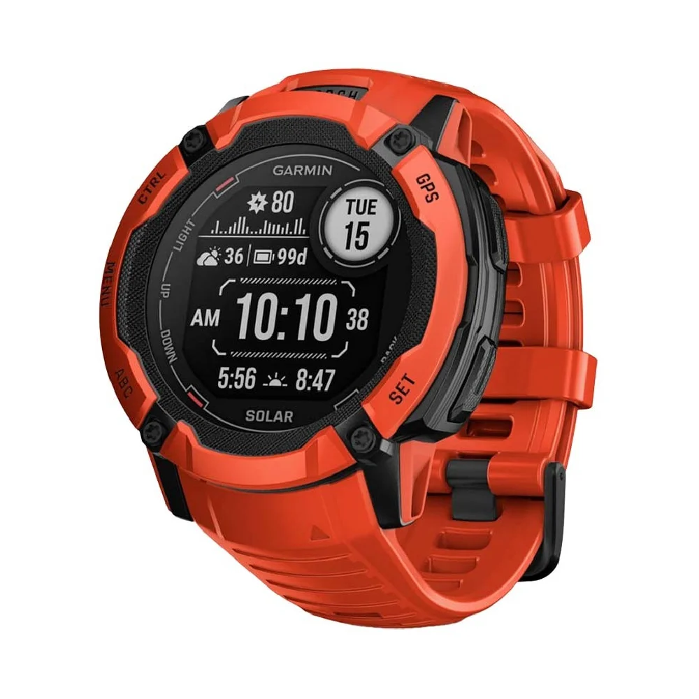 Smartwatch Garmin Instinct 50mm Vermelho