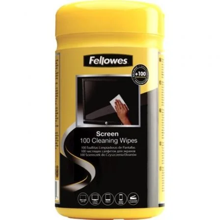 Fellowes 9183101 dispensador de 100 toalhetes para limpeza d