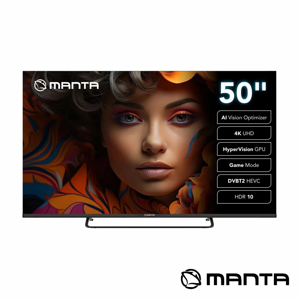 Smart TV 50" Manta LED UHD 4K HDR10 50LUV125E