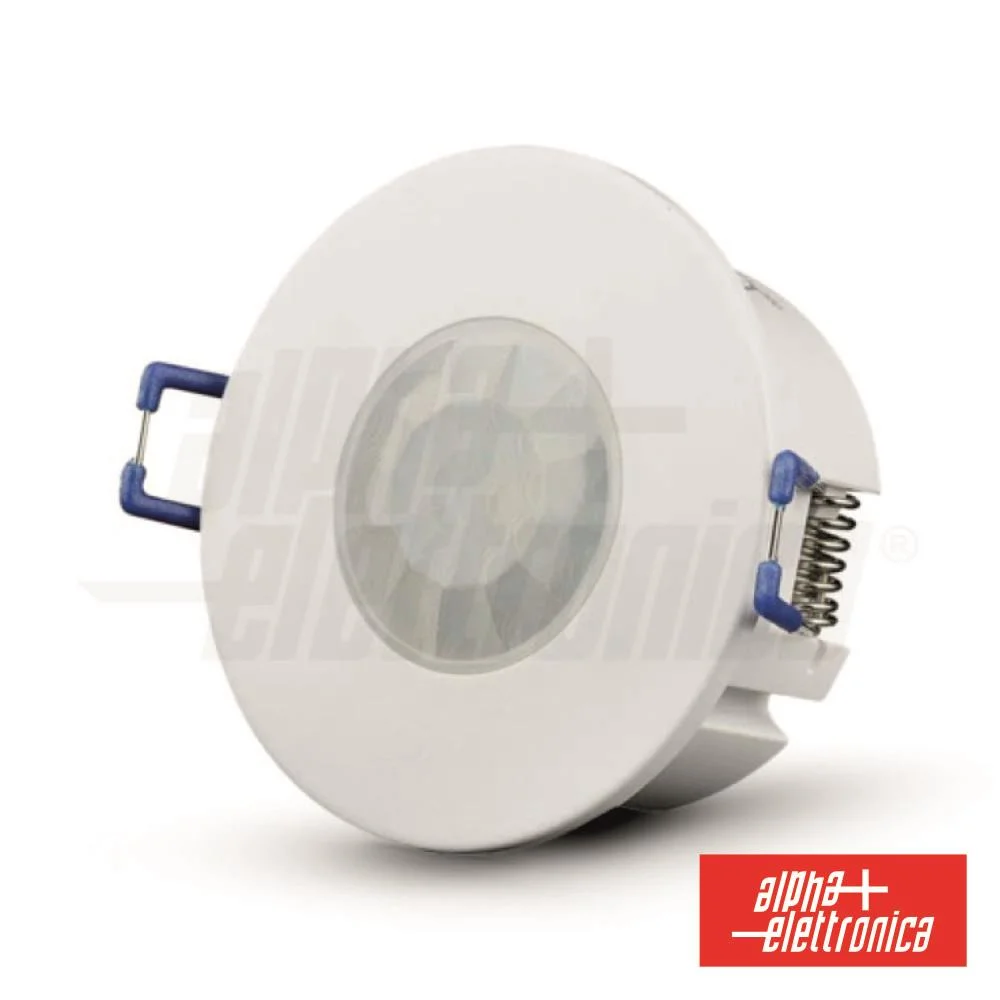 Detetor de Movimento PIR P/ Encastrar Branco IP20 ALPHA