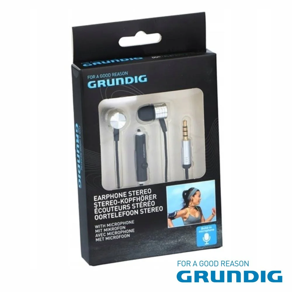 Auscultadores stereo c/ fios grundig