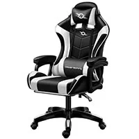 Cadeira Gaming Preto/Branca