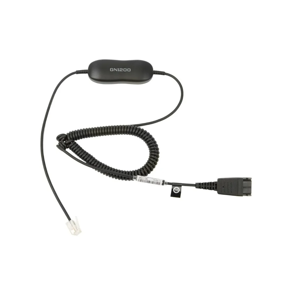 Cabo Jabra GN1200 QD/RJ45 Preto