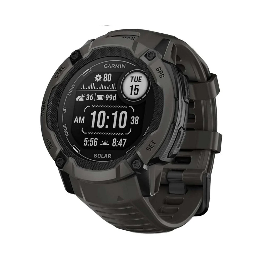 Smartwatch Garmin Instinct 2X Solar 50mm Preto