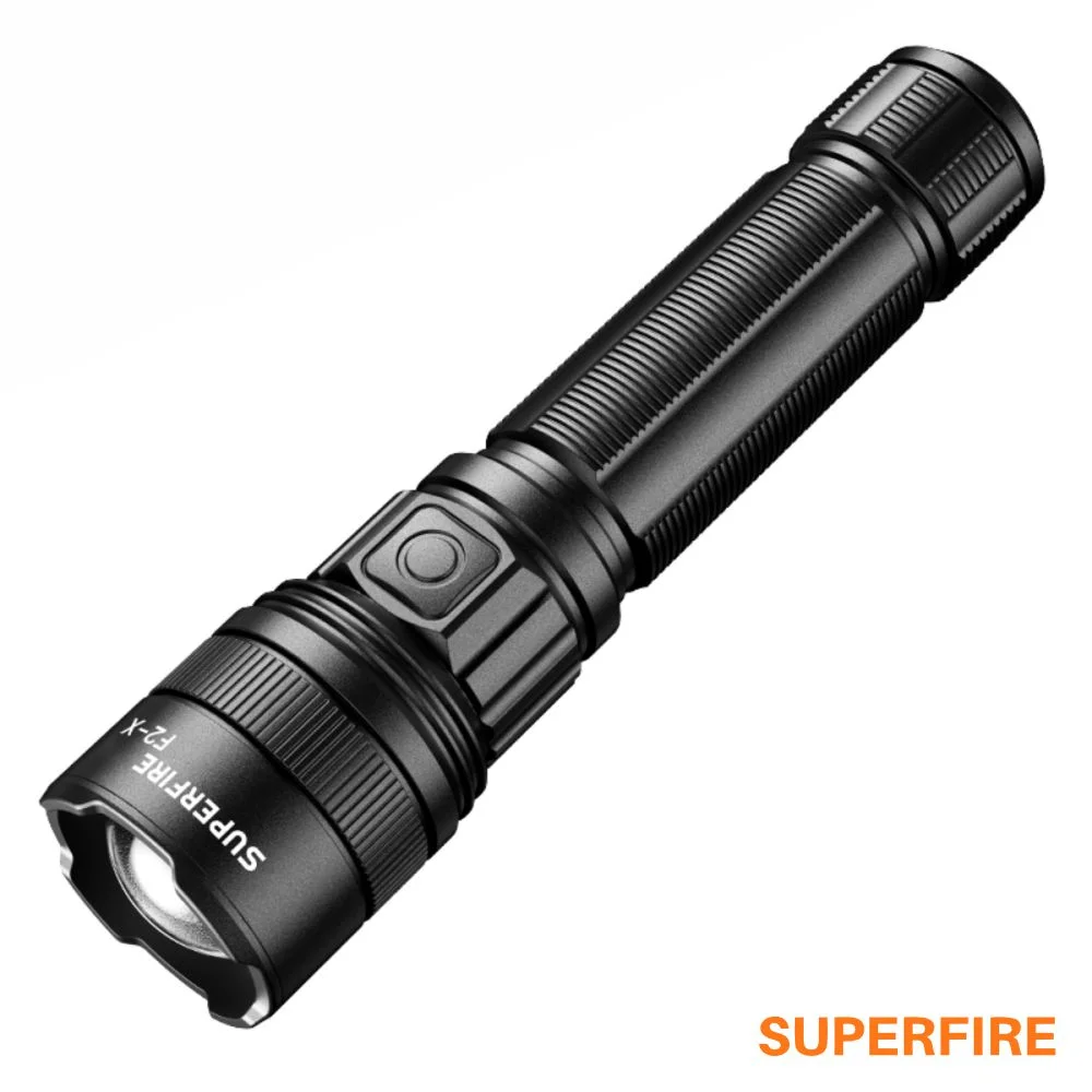 Lanterna 2w led 220lm ip43 c/ zoom superfire