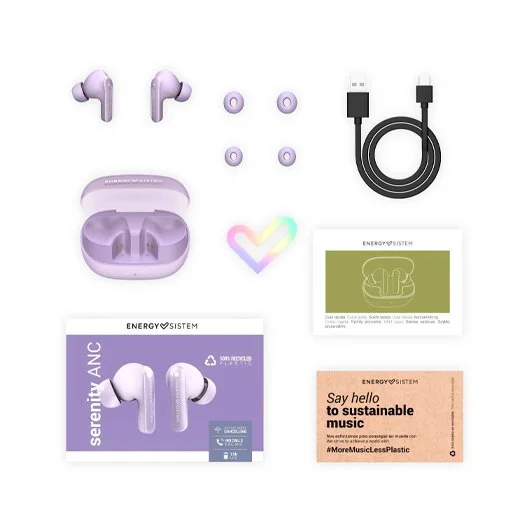 Auriculares tws energy sistem serenity laven