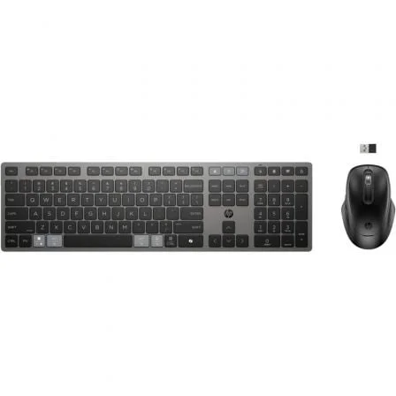 Teclado e Rato Sem Fios HP Combo 725
