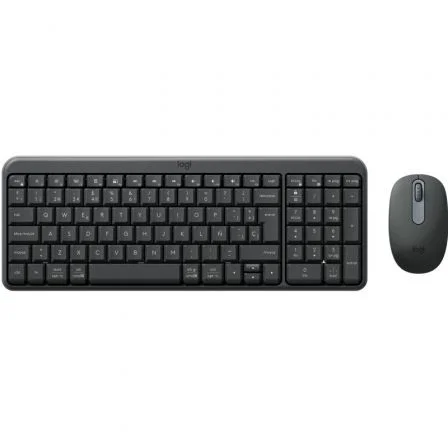 Teclado e Rato Sem Fios Logitech Wireless Epanhol