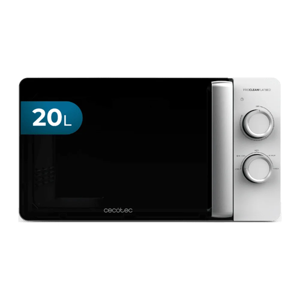 Microondas Cecotec Proclean 5120 Flatbed S/ Prato 20L 700W