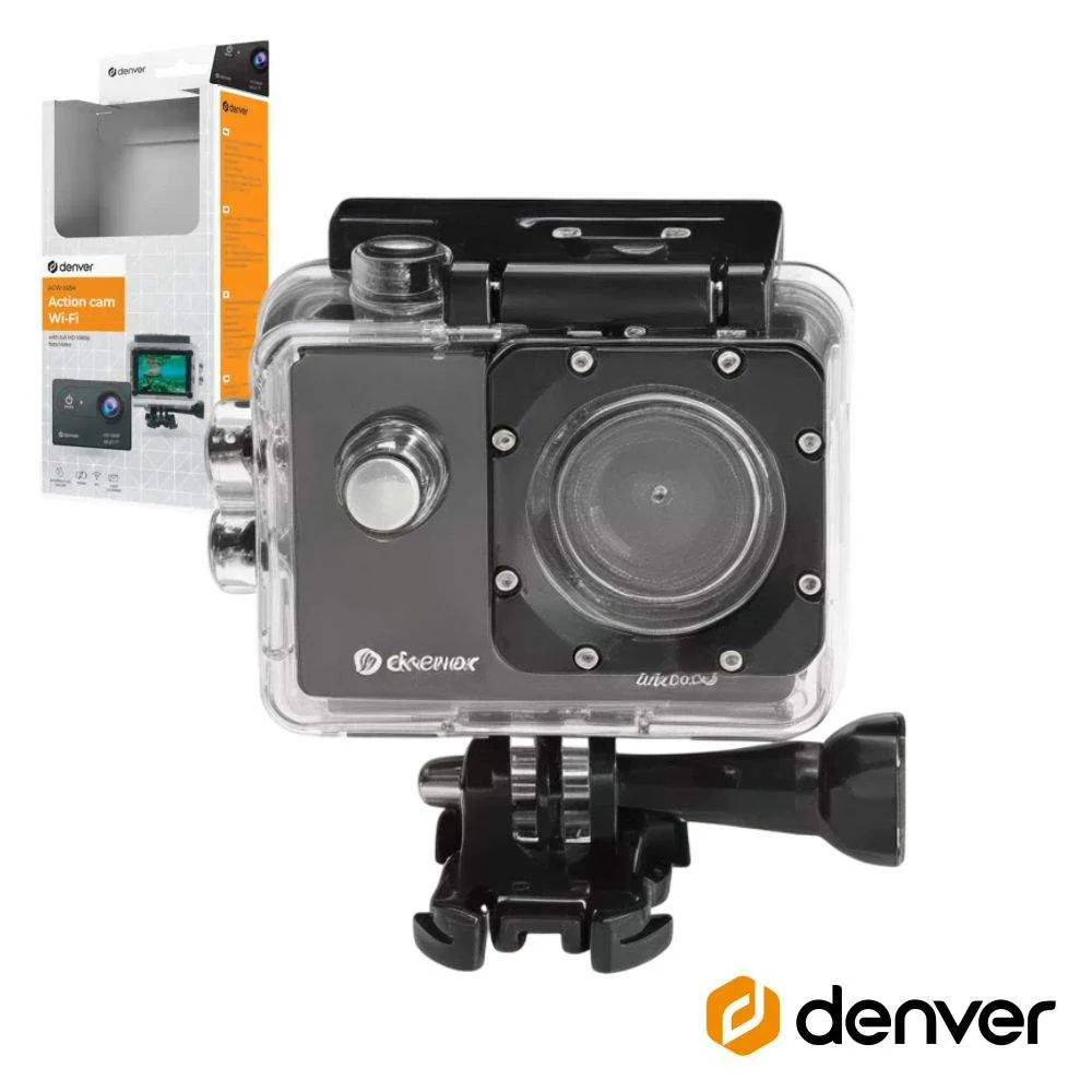 Câmara de ação hd 1080p ipx8 12mp wi-fi denver