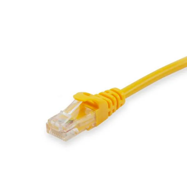 Chicote equip cat6a u/utp lsoh 3mt amarelo